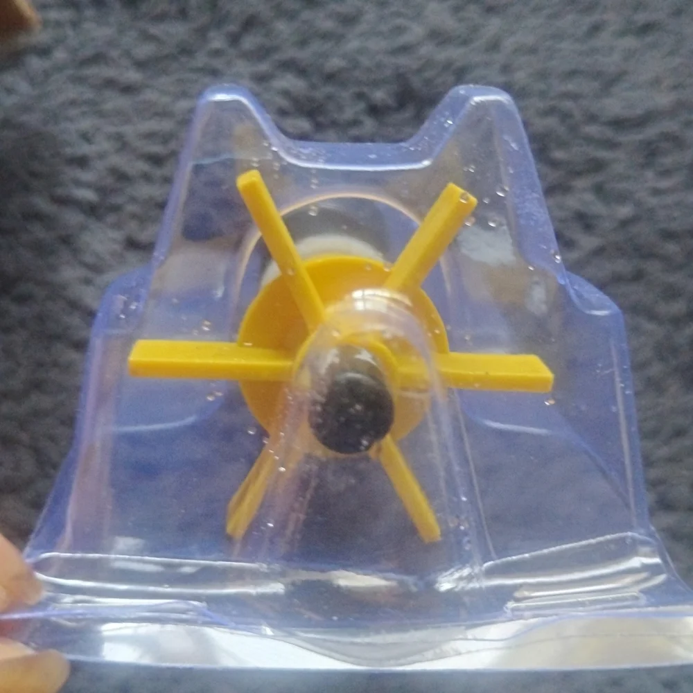Premium Filter inPeller Shaft, Yellow and Black
